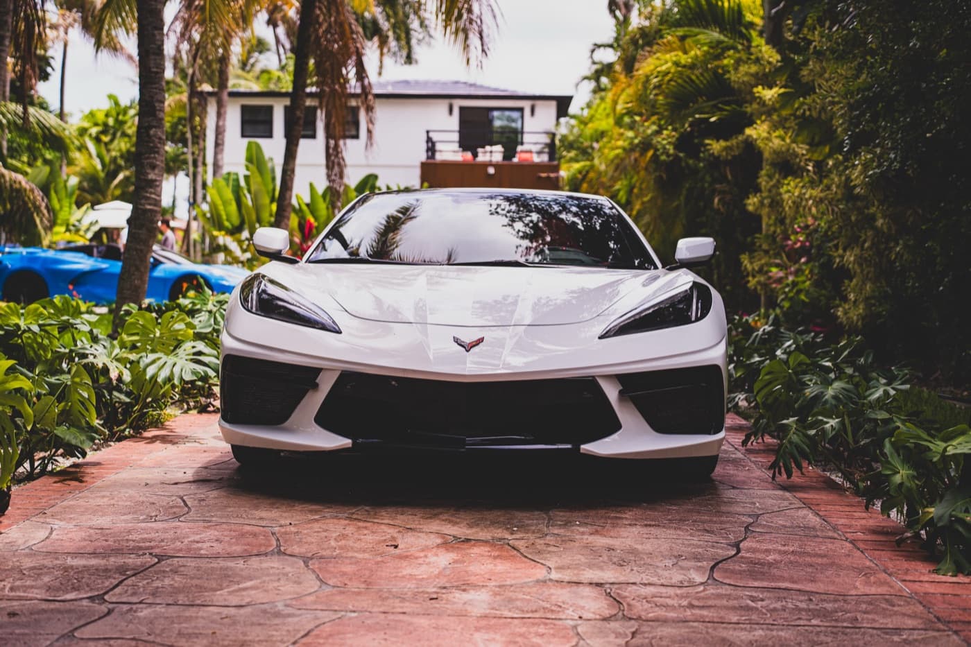 Pulse fleet — Corvette C8 at a private residence