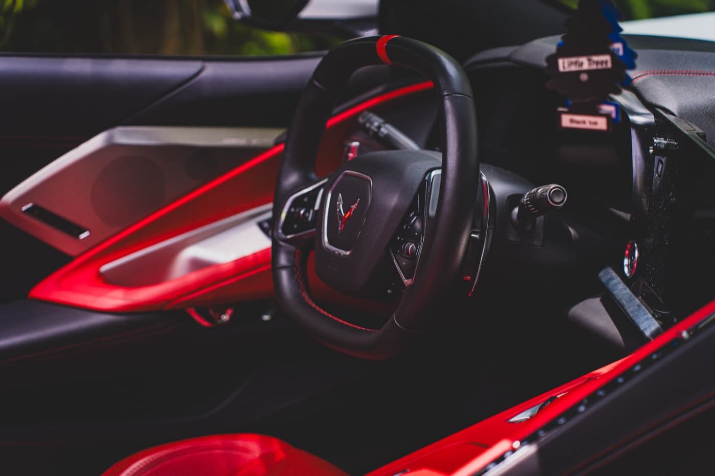 Pulse fleet — Corvette C8 interior